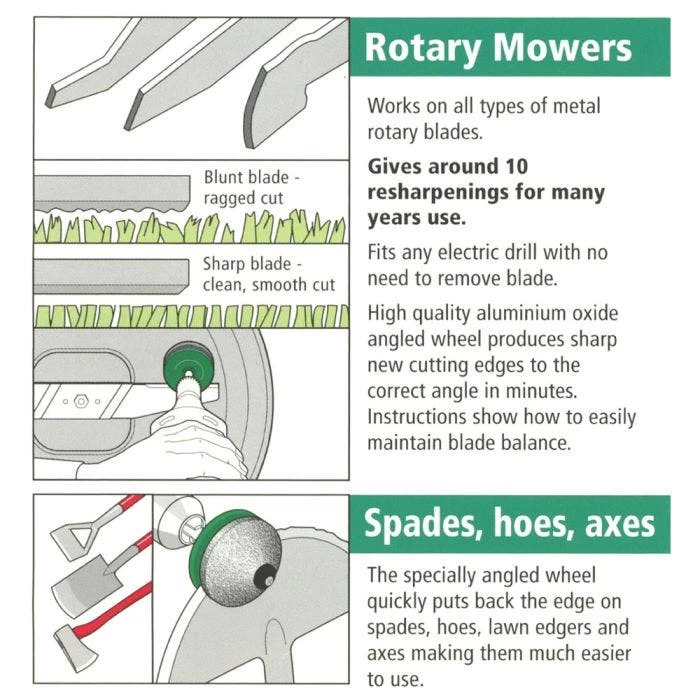 Multi Sharp Complete Garden Tool Sharpening Kit 8 Multi Sharp Complete Garden Tool Sharpening Kit - Image 6