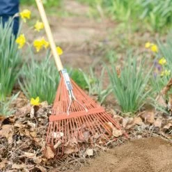 Leonard Spring Rake 18 Tine Head With American Ash Handle -Garden Warehousing msr 218u 3