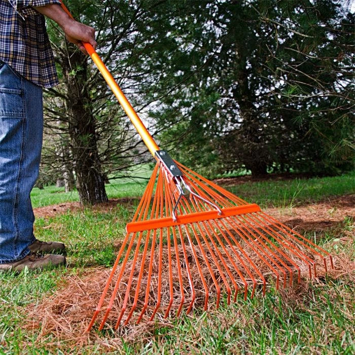 Leonard Spring Rake W/ Fiberglass Handle, 24 Tines 9 Leonard Spring Rake W/ Fiberglass Handle, 24 Tines - Image 7