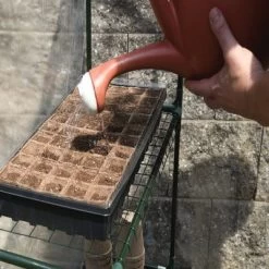 GrowIT Small Greenhouse 4' 8" X 29" X 6' 5" -Garden Warehousing nafuvencmtlygsie1gz2