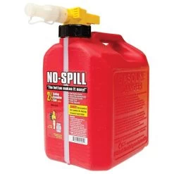 No-Spill CARB Fuel Can - Red 2.5 Gallon -Garden Warehousing ns25 1 1