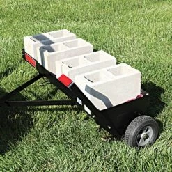 Brinly-Hardy Tow-Behind Plug-Type Aerator, 4ft Span -Garden Warehousing pa48 1