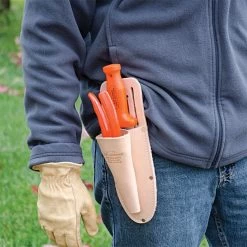 Leonard Classic Soil Knife, Pruner And Sheath Combo -Garden Warehousing pk1c 3 1 1