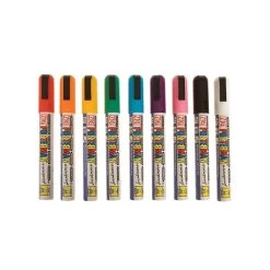 Washable Waterproof Markers, Set Of 9