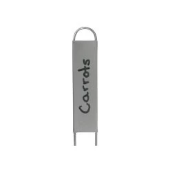 Vertical Plant Marker With Zinc Name Plate, .875in X 3.25in, 25-Pack