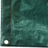 Green Tuff Tarp, 4.5oz. Polyethylene With Grommets, 8ft X 10ft 2 Green Tuff Tarp, 4.5oz. Polyethylene With Grommets, 8ft X 10ft -Garden Warehousing pt810 2