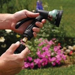 Orbit Brass Hose Quick Connector Set With Auto Shutoff -Garden Warehousing qc50a 2