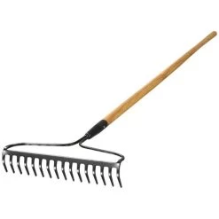Leonard Bow Rake With Forged Steel Head And Ash Handle -Garden Warehousing r16 1 1