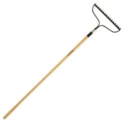 Leonard Bow Rake With Forged Steel Head And Ash Handle -Garden Warehousing r16 3 1