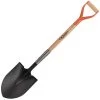 Leonard Round Point, Open Back Shovel With 30in Ash D-Grip Handle -Garden Warehousing rps30