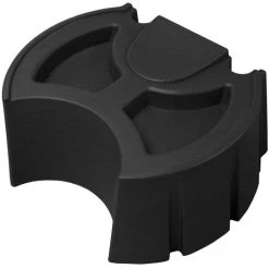 Rain Wizard 50 Rain Barrel Stand Black