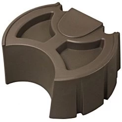 Rain Wizard 50 Rain Barrel Stand Oak