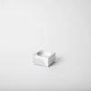 Pretti.cool - Incense Holder (Square) - Marbled Concrete - Grey & White Color Combination