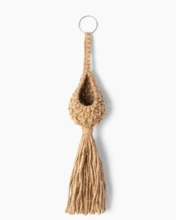 Jute Plant Pod Hanger By Maddi And Joan