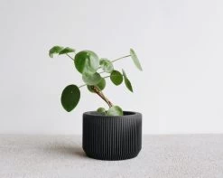 Praha Planter In BLACK By MINIMUM DESIGN