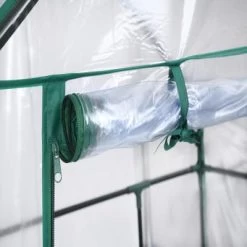 GrowIT Small Greenhouse 4' 8" X 29" X 6' 5" -Garden Warehousing sq6bjjspvlwepcpdtojx