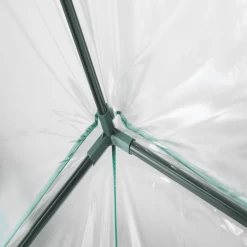 Miracle-Gro Mini Greenhouse 4' 8" X 4' 8" X 6' 5" -Garden Warehousing syiwxajn5tqxj8atrda9