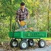 Leonard Utility Wagon, 30in X 46in X 7.5in Tray -Garden Warehousing vp gw45