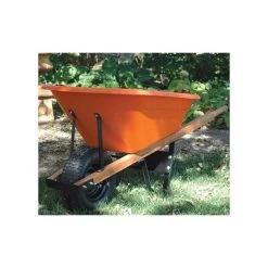 Leonard 6 Cubic Foot Capacity Poly Tray Wheelbarrows 18 Leonard 6 Cubic Foot Capacity Poly Tray Wheelbarrows -Garden Warehousing vp wb 4